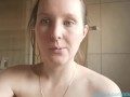 Cute Milf Smoking In The Bathroom