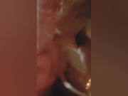 Daddy loves to Fuck my face - Real Close up Deepthroat
