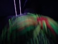 Fucking around with paint and black lights. 