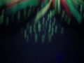 Fucking around with paint and black lights. 