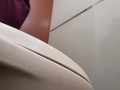 Beautiful Venezuelan pussy.  in the bathroom