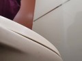 Beautiful Venezuelan pussy.  in the bathroom