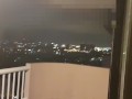 Flashing on a HOTEL BALCONY Keeping My Dress Lifted Up for Anyone to See