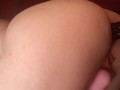 Squirting from anal training - Milf loves being filled...