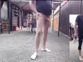 Draußen in Legging und FSH ** Director's Cut **