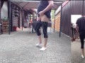 Draußen in Legging und FSH ** Director's Cut **