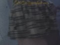 Naughty schoolgirl upskirt pissing