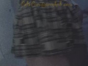 Naughty schoolgirl upskirt pissing