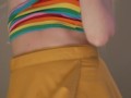 Dancing out of a shirt ENF