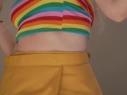 Dancing out of a shirt ENF