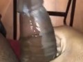 Dripping cumshot
