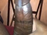 Dripping cumshot
