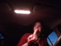 Kleine Pause während der Autofahrt ;)