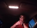 Kleine Pause während der Autofahrt ;)