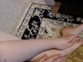 Lotioning Up My Feet | Rubbing and Massage