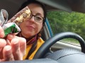 SFW Eating My Lunch In My Car