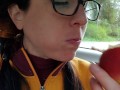 SFW Eating My Lunch In My Car