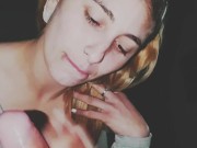 Quieren más? Me encanta que se corran en mi boca