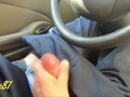 Can't Handle Orgasm and Quickly Squirts Everywhere - Premature Cumshot (Cut scene) Public Dick Flash