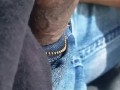 SUPERHORNY: Jacking off while driving unzip jeans
