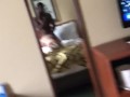Hotel Hookup - White Teen Takes BBC Backshots