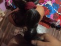 SRI LANKAN HAIRJOB AND BIG CUMSHOT