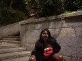 Indian Girl Has Risky Public Orgasm In City Center At Night