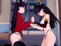 FATE RIN TOHSAKA AND ISHTAR 3D HENTAI