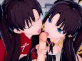 FATE RIN TOHSAKA AND ISHTAR 3D HENTAI