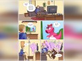 [2D Comic] Super Intersex Birdo Bros Transformation