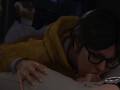 Valerie from Resident Evil Resistance Blowjob with Facial Cumshot