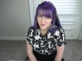 Stepsister With Tiny Tits Wants To Give You a Titjob Handjob Boobjob