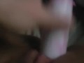 Horny woman finds something to make her cum #objectsinpussy