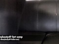 gassy ebony farts really hard