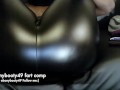 gassy ebony farts really hard