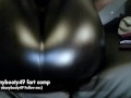 gassy ebony farts really hard