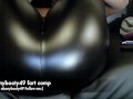 gassy ebony farts really hard