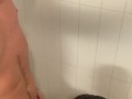 Caught my girlfriend playing in the shower.... so I joined her!