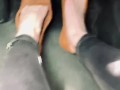 How to drive with ballet flats