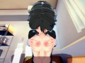 [Infinity Stratos] Chifuyu Orimura(3d hentai)