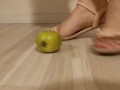 Food crush feet.