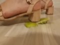 Food crush feet.