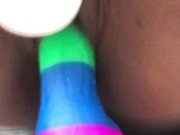 Jadeenasty Squirted with new toy