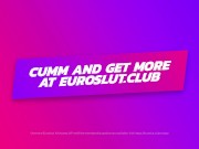 Euroslut Estim Orgasm Contraction Training and Whore Orgasm