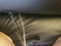 Horny pissing around an office