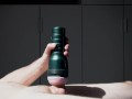 Fun with Fleshlight slowly and deeply finished with oiled handjob and orgasm