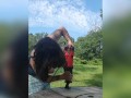 Big Natural Tits Power Tools - Off Grid Construction Projects Outside Topless