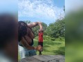 Big Natural Tits Power Tools - Off Grid Construction Projects Outside Topless