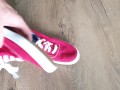 Cum on her red Keds