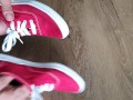 Cum on her red Keds